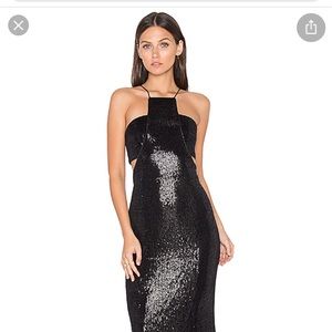 Jay Godfrey Accra Sequin Gown in Indigo - size 0